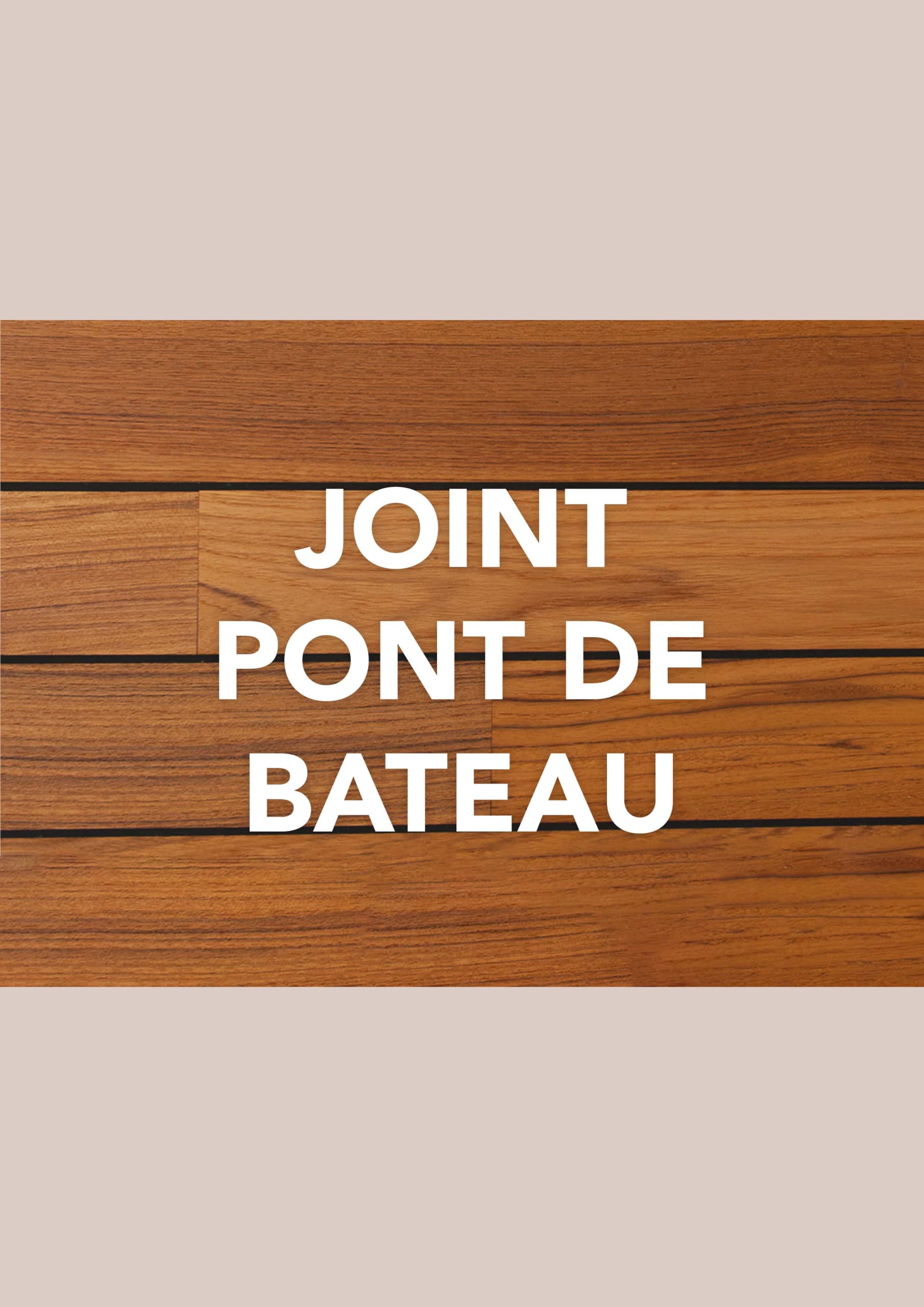 Boat deck seal decking and cladding system invisible by vetedy