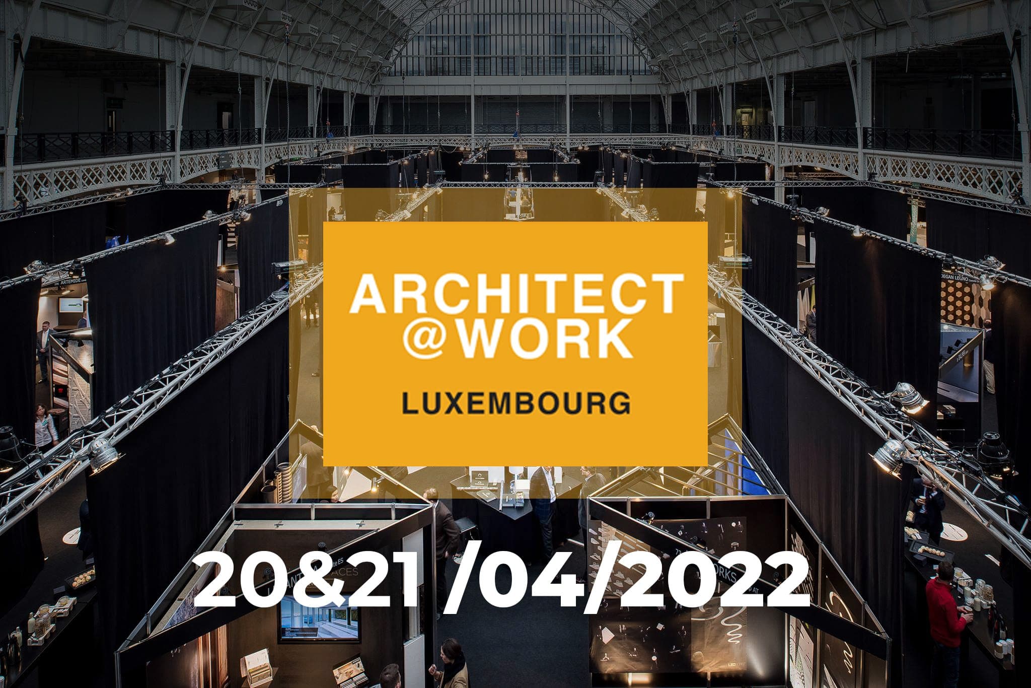 Vetedy will be exposing at architect at work luxembourg the 20 and 21 of april 2022 with techniclic system cladding premium wood system