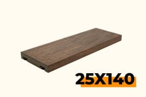 Vetedy nueva especie de tarima merbau 25mm para sistemas de tarimas technideck premium con fijaciones invisibles