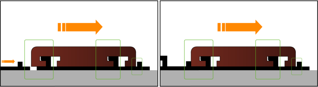 sens de pose de la clip softline pour terrase en bois clips
