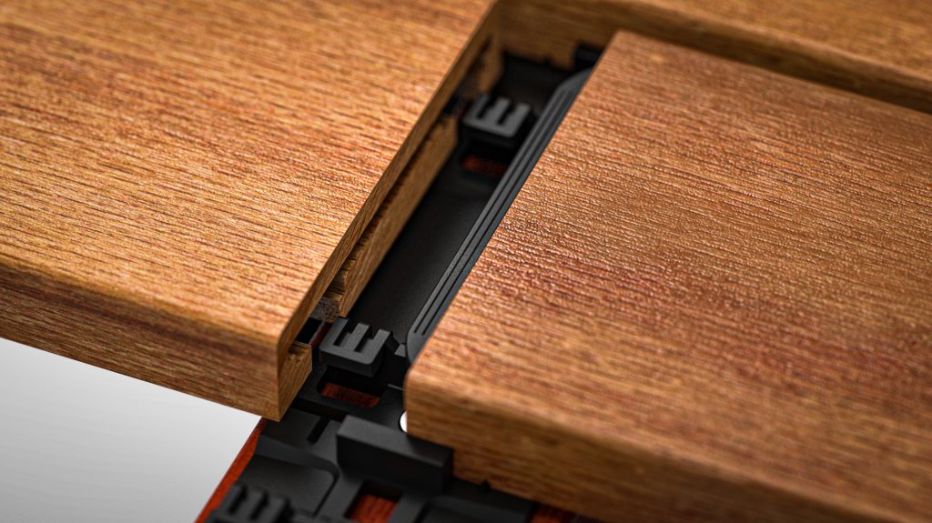 terrasse en bois fixation par clips avantages