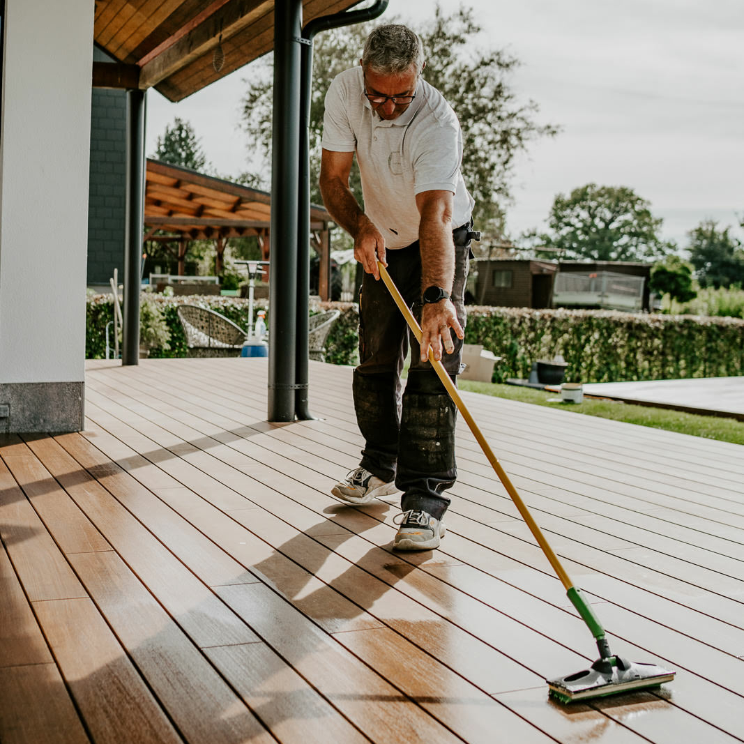 梯田-清洁-木材